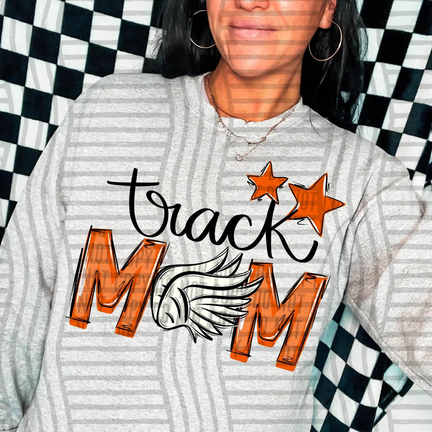 TRACK MOM TEES -20 COLORS