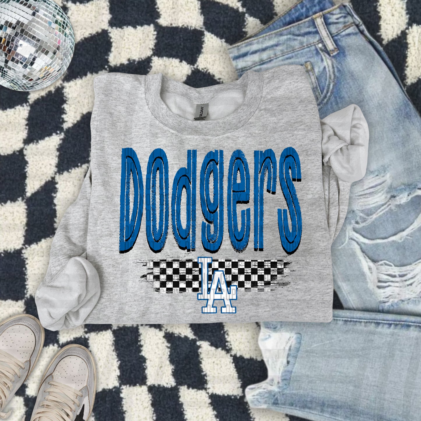CHECKERED MLB TEES