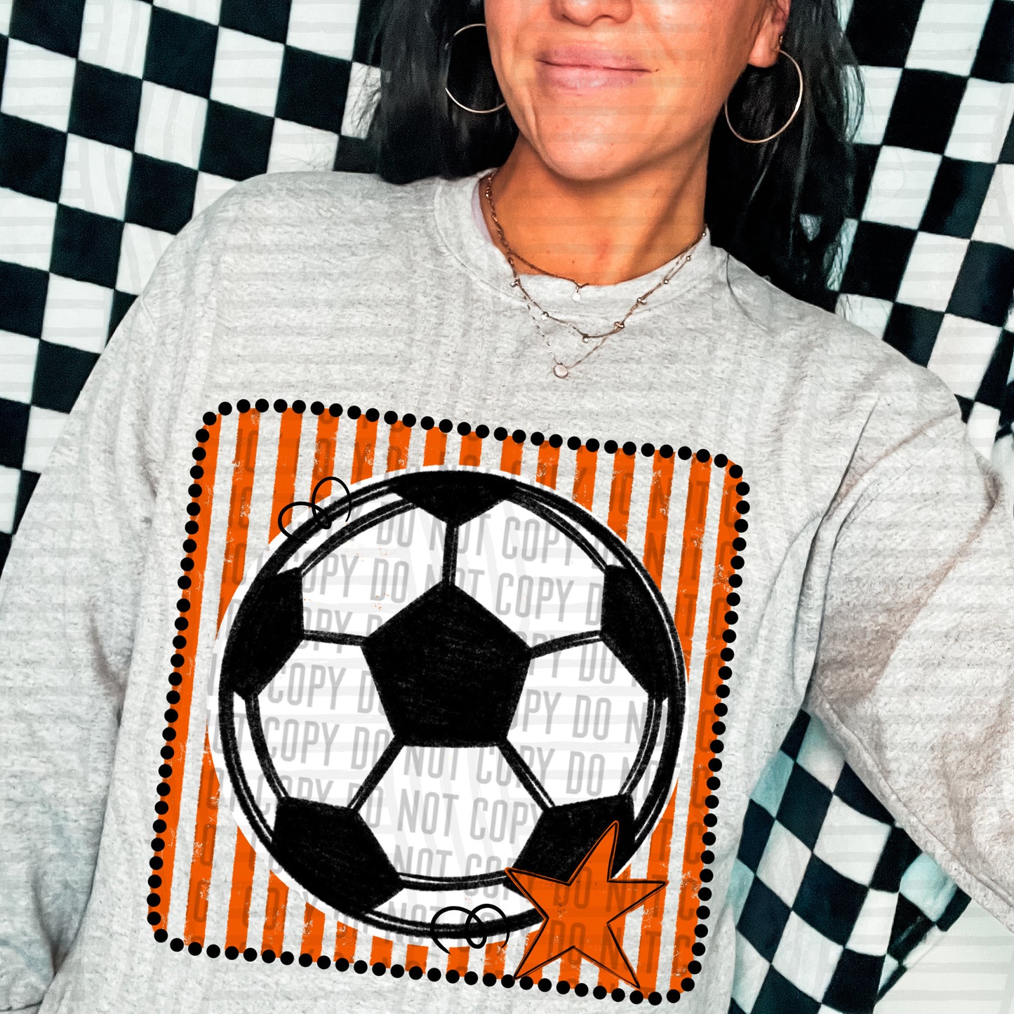 DISTRESSED SOCCER TEE - MULTIPLE COLORS