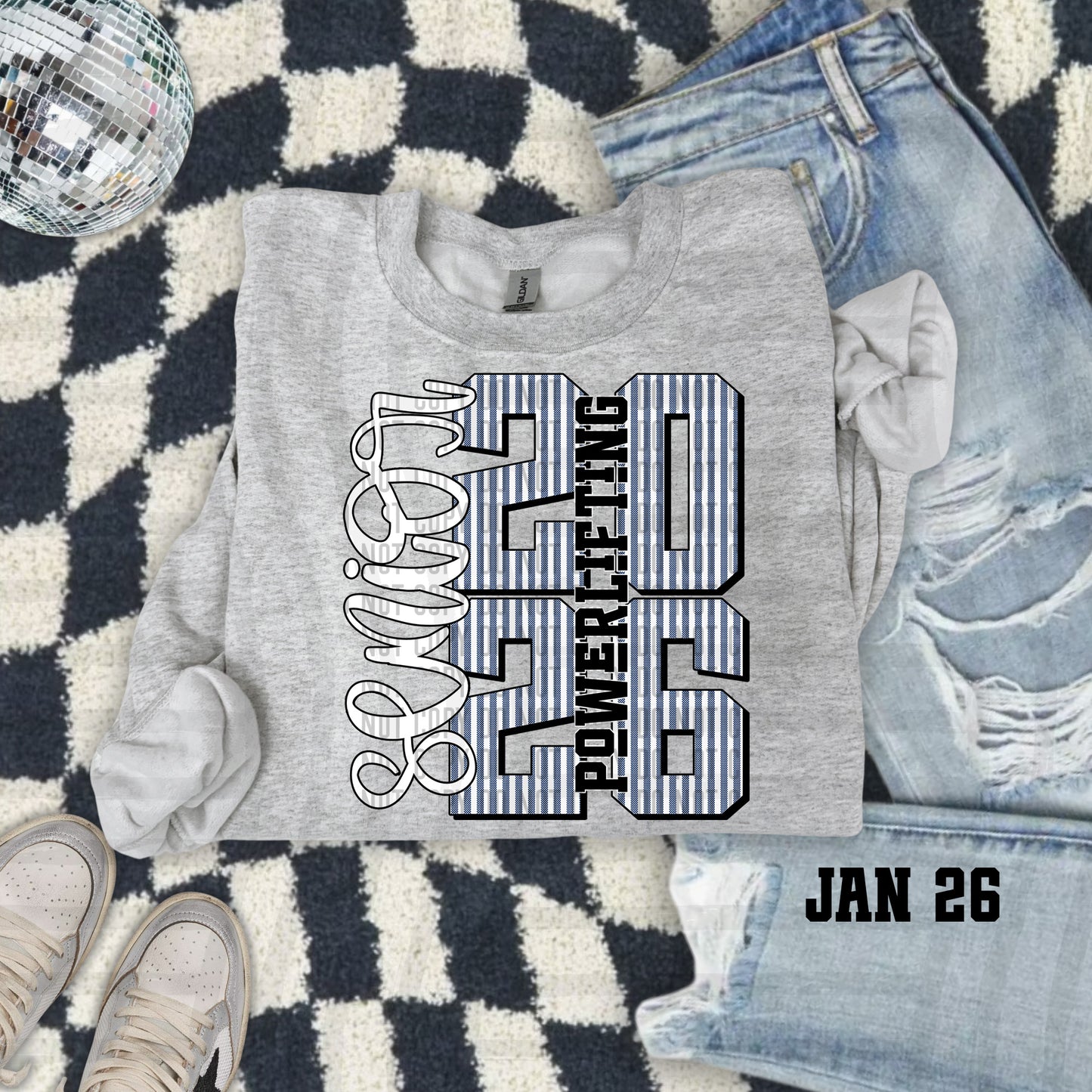 POWERLIFTING SENIOR 2026 TEE -MULTIPLE COLORS