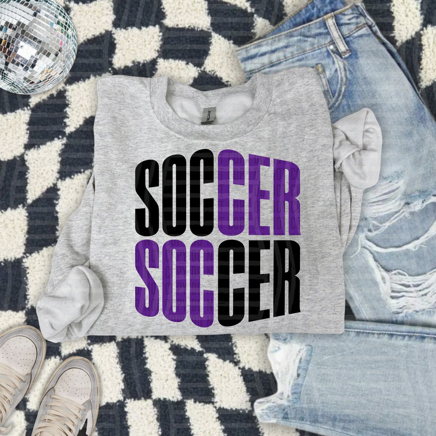 WORD ART SOCCER TEE