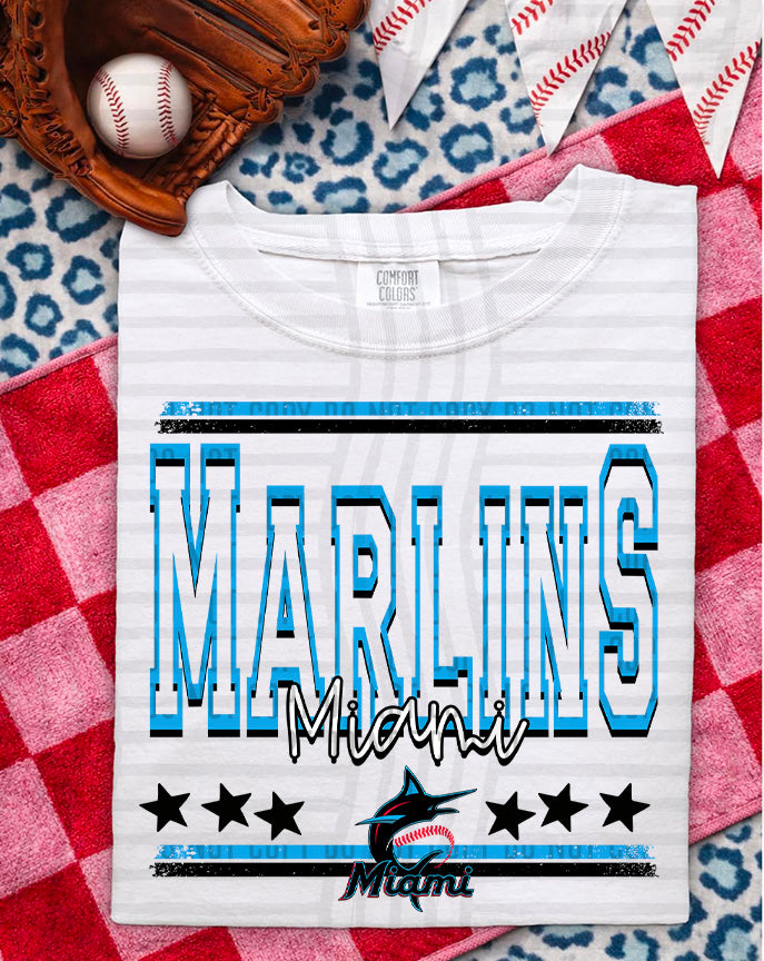 MLB OPEN VARISTY TEE- MARCH