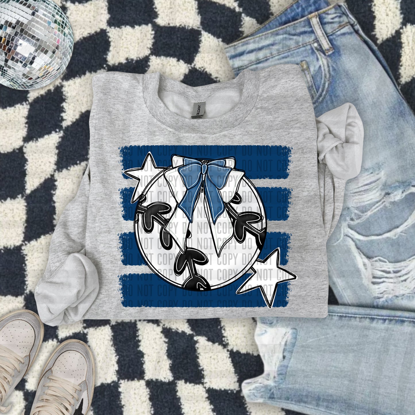BASEBALL BOW BOW TEES -25 COLORS