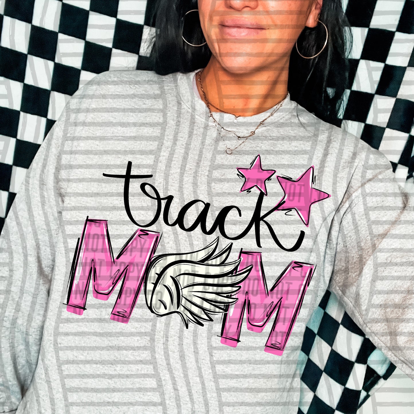 TRACK MOM TEES -20 COLORS
