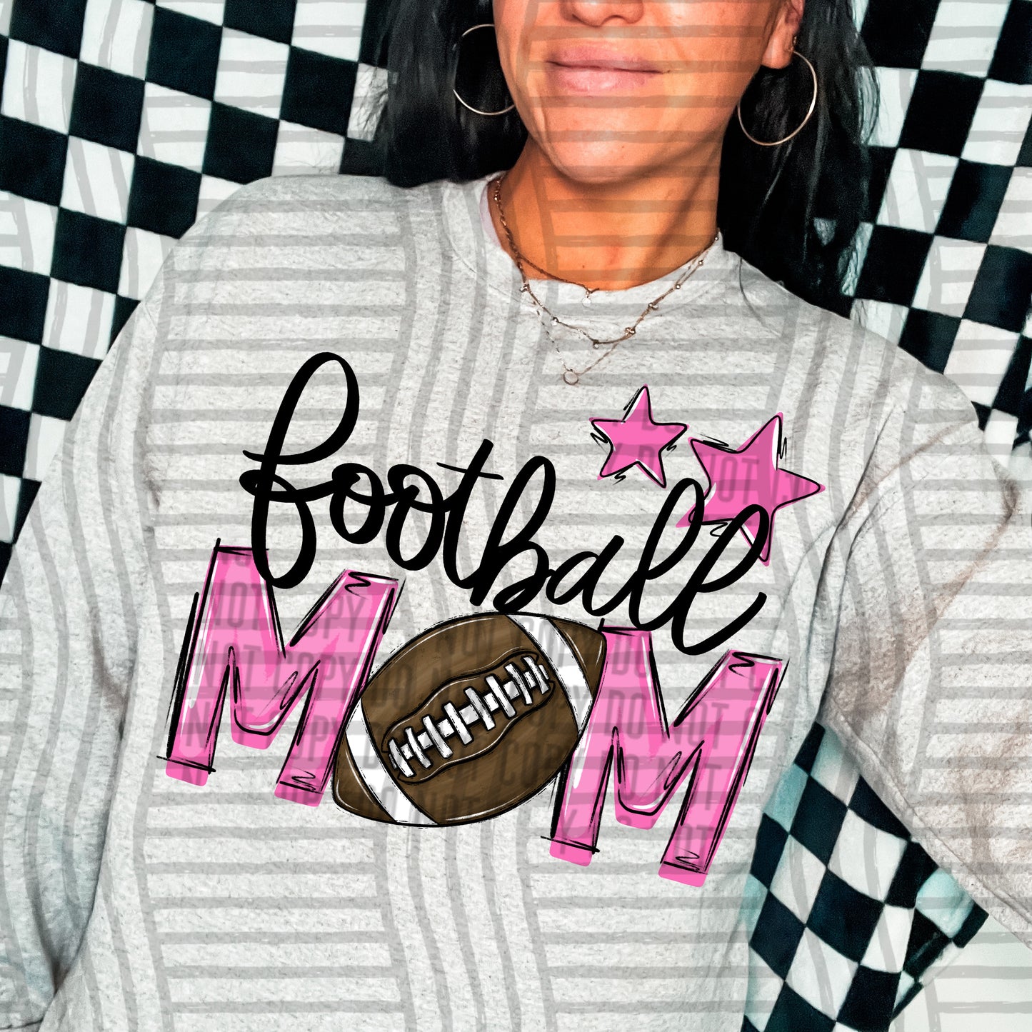 FOOTBALL MOM TEES - 20 COLORS