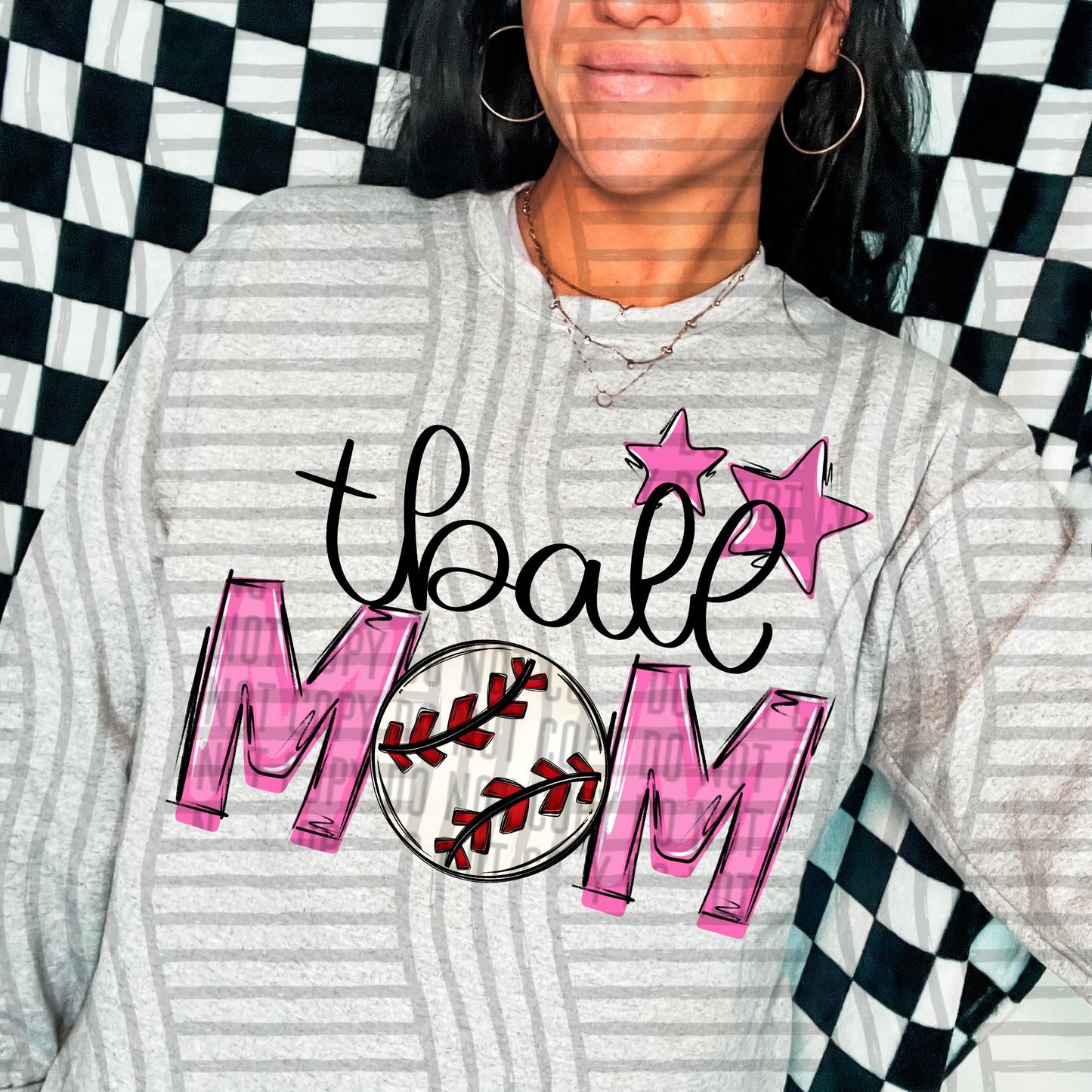 T-BALL MOM TEES - 20 COLORS