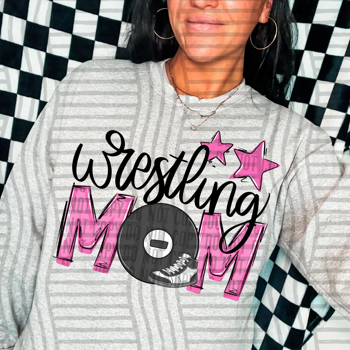 WRESTLING MOM TEES -20 COLORS