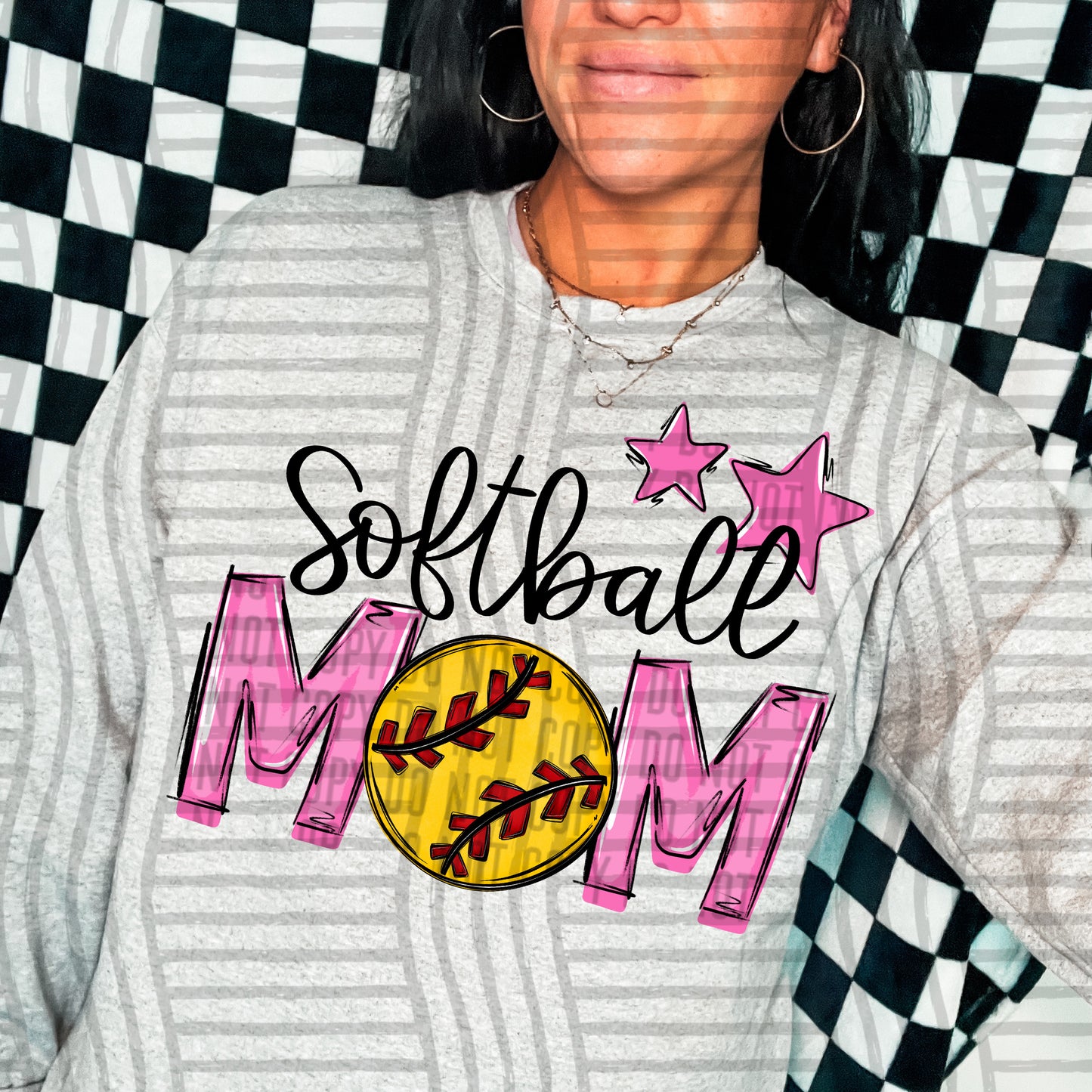 SOFTBALL MOM TEES - 20 COLORS