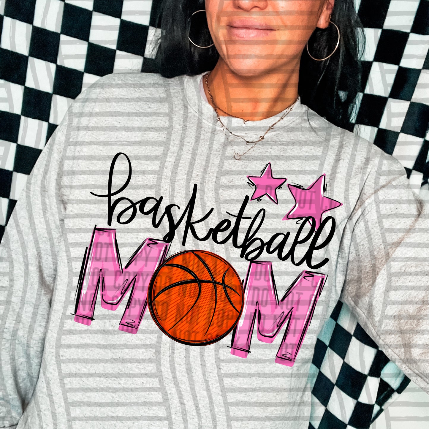 BASKETBALL MOM TEES - 20 COLORS
