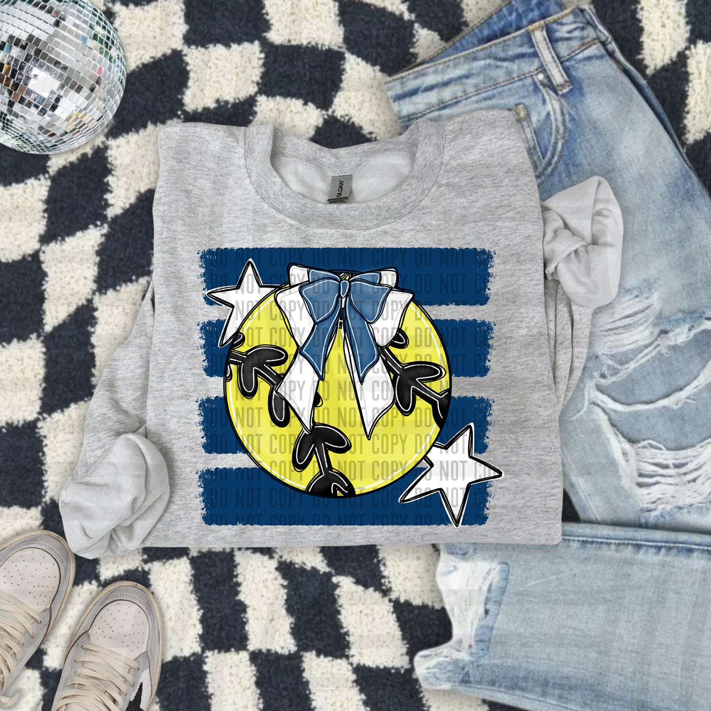 SOFTBALL BOW BOW TEES -25 COLORS