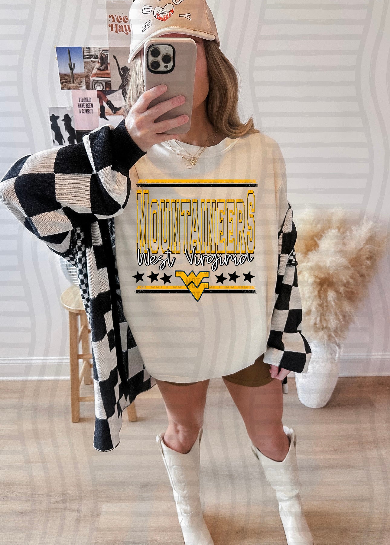 OPEN VARISTY COLLEGE TEE