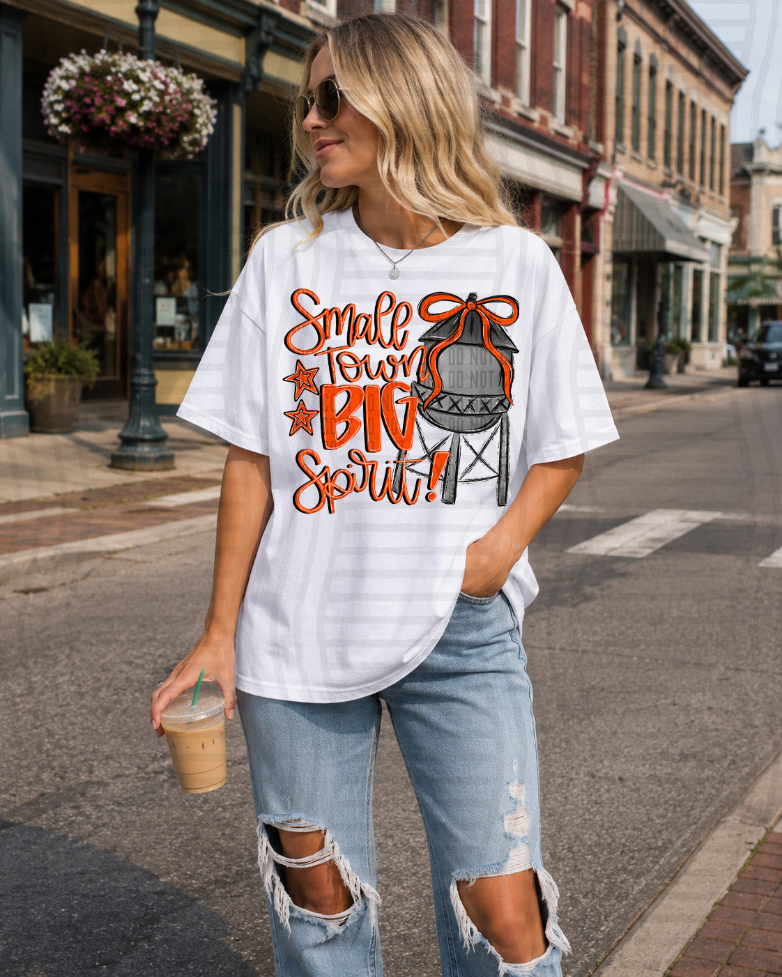 SMALL TOWN WATER TOWER TEES -25 COLORS