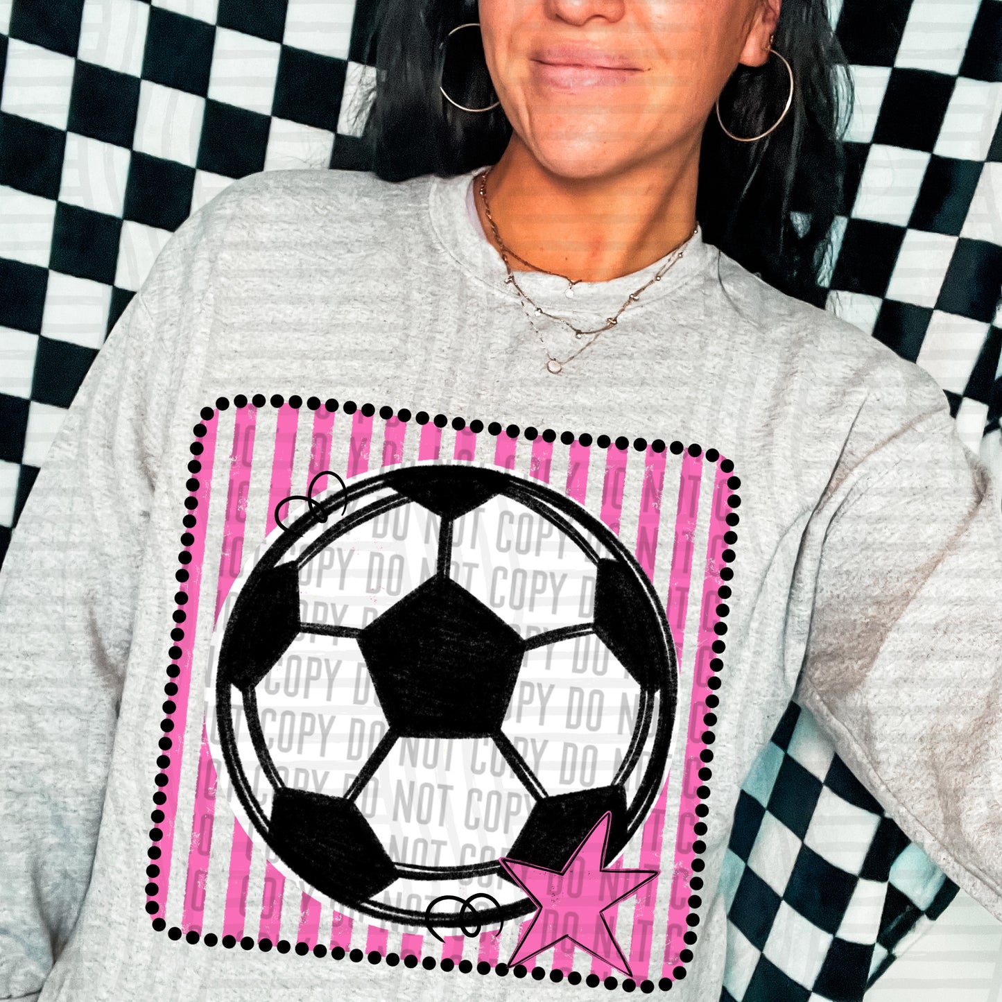DISTRESSED SOCCER TEE - MULTIPLE COLORS