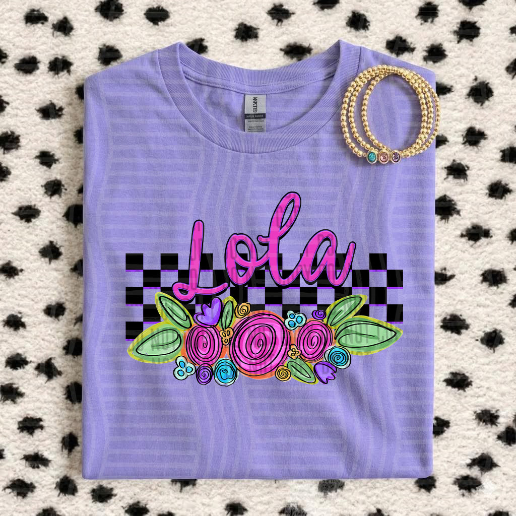 FLORAL NAMES TEE - VARIETY