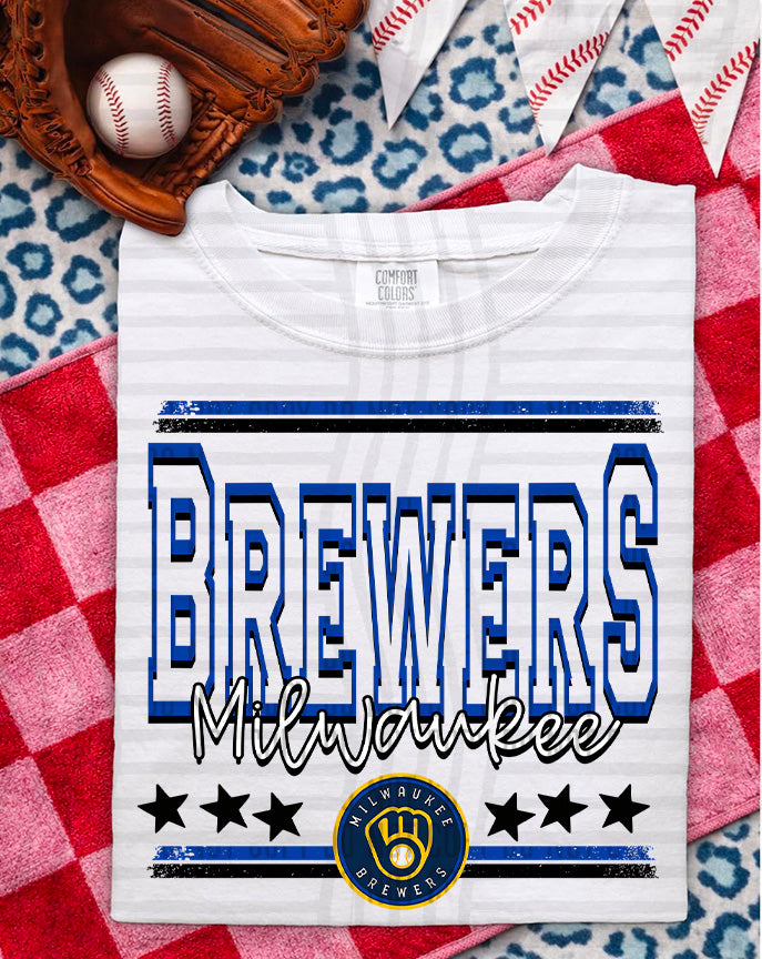 MLB OPEN VARISTY TEE- MARCH