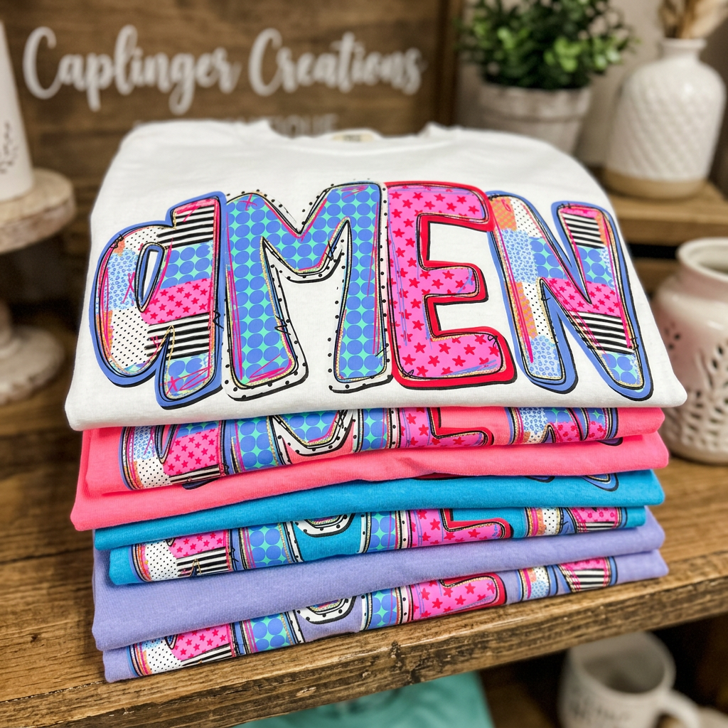AMEN TEE-WHITE