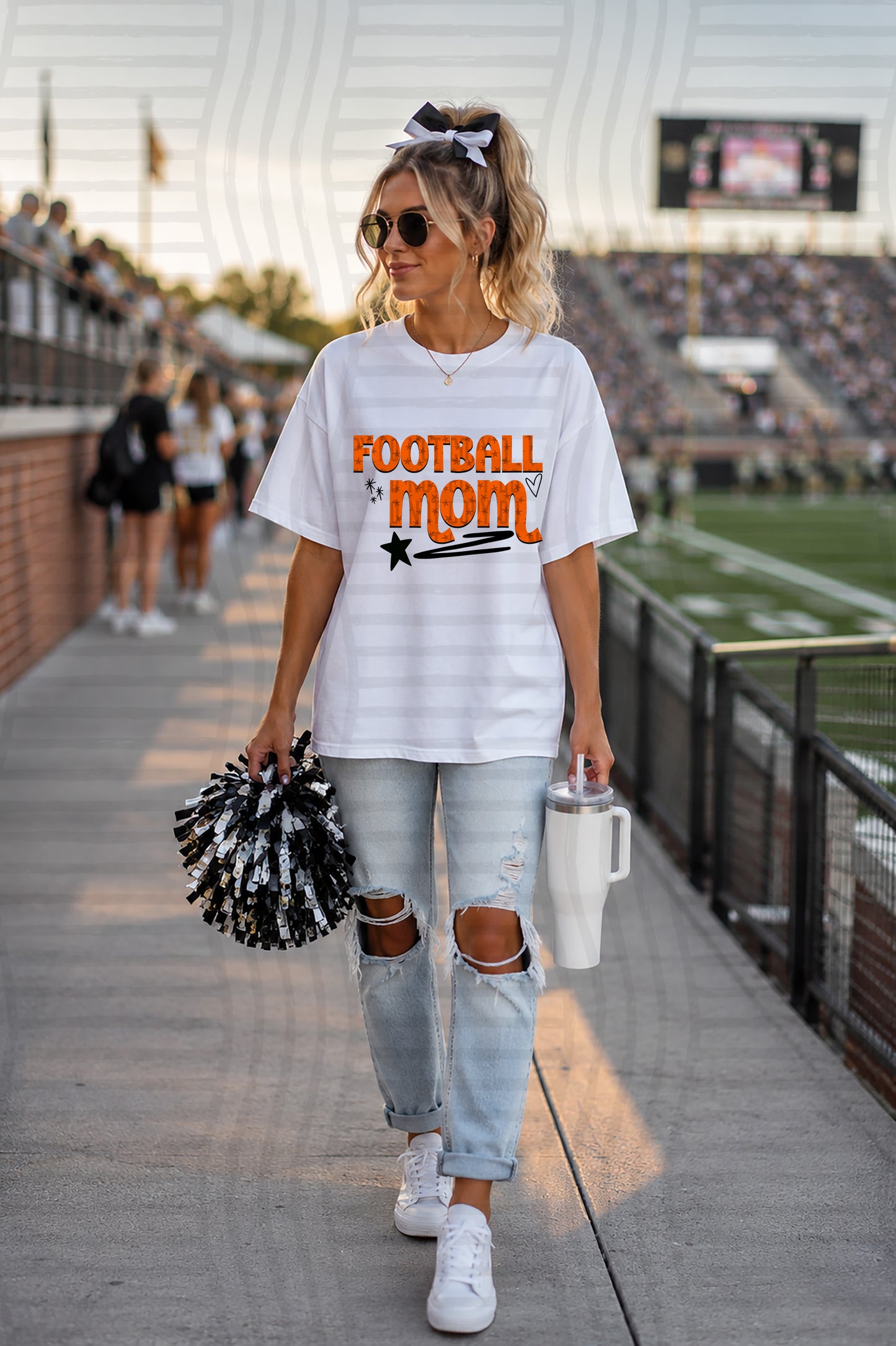 FOOTBALL MOM TEES -25 COLORS