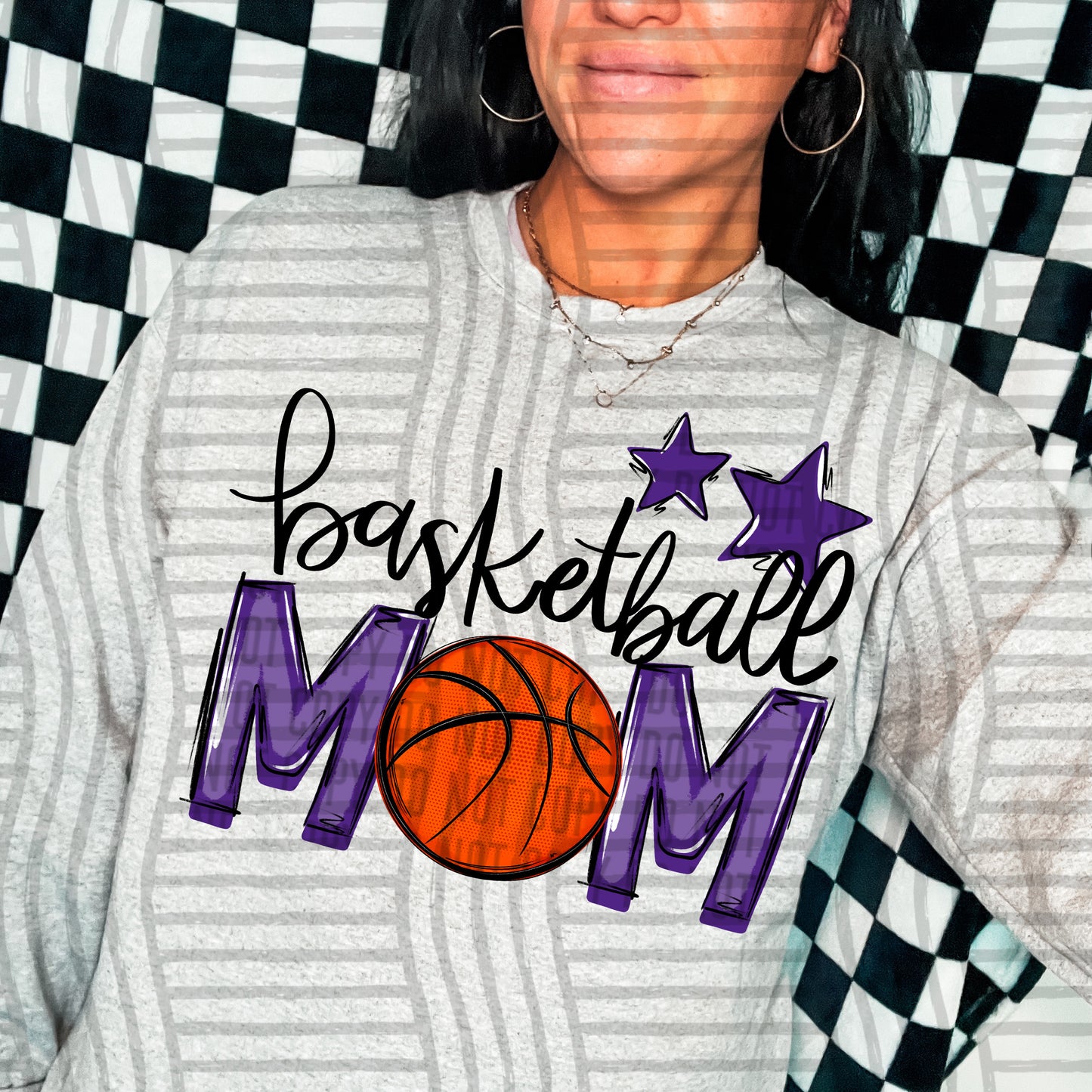 BASKETBALL MOM TEES - 20 COLORS