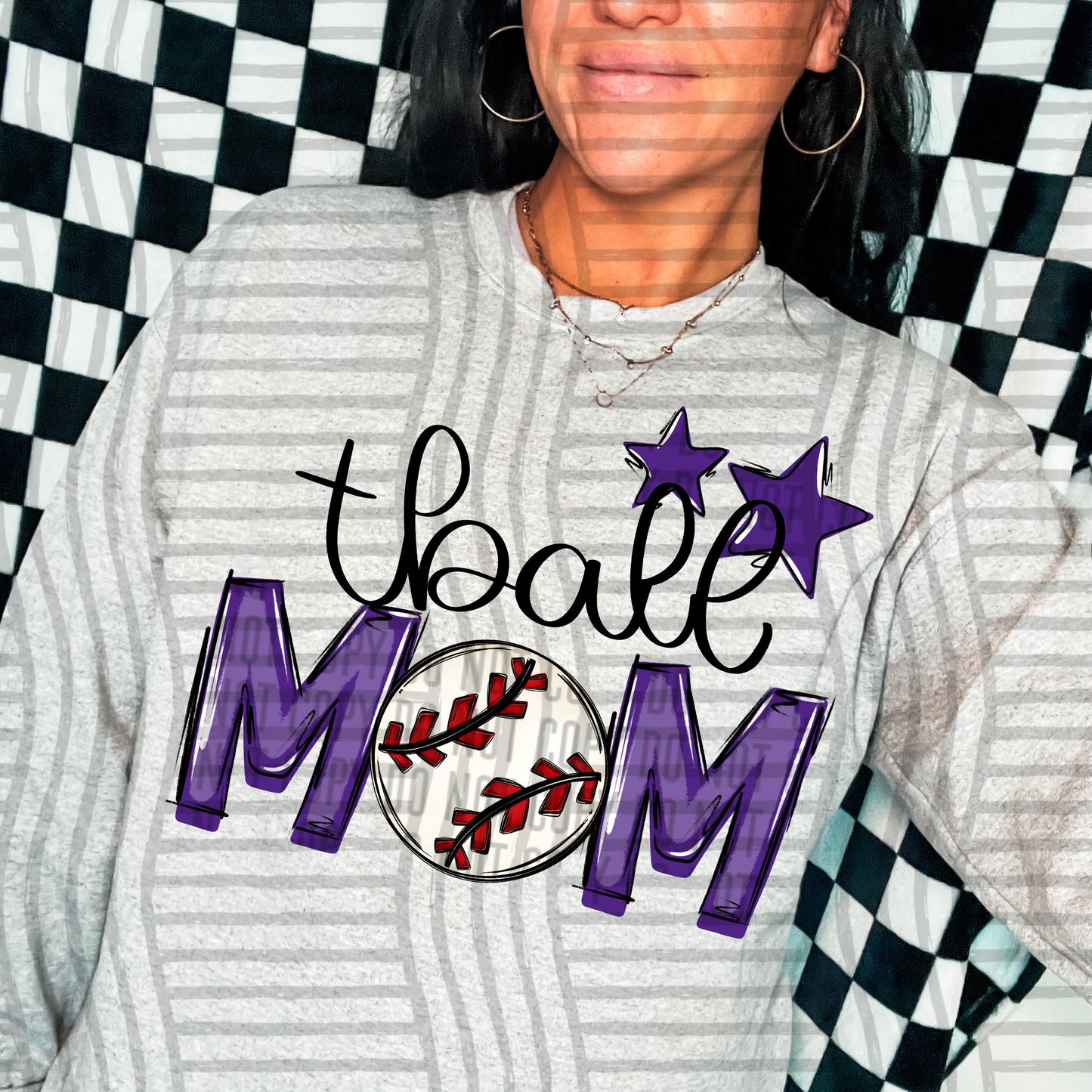 T-BALL MOM TEES - 20 COLORS