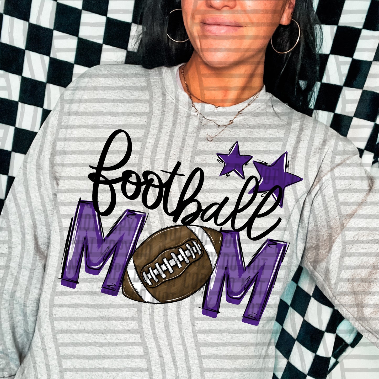 FOOTBALL MOM TEES - 20 COLORS