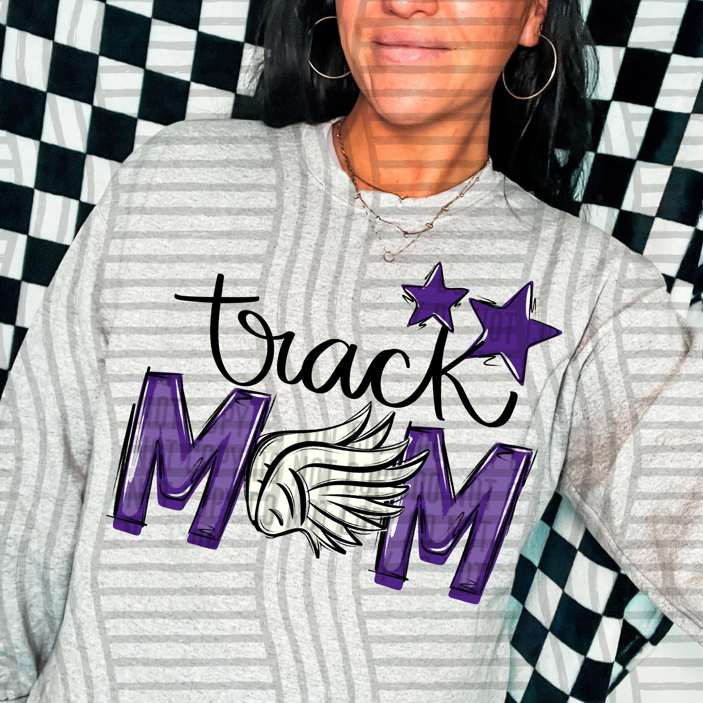 TRACK MOM TEES -20 COLORS
