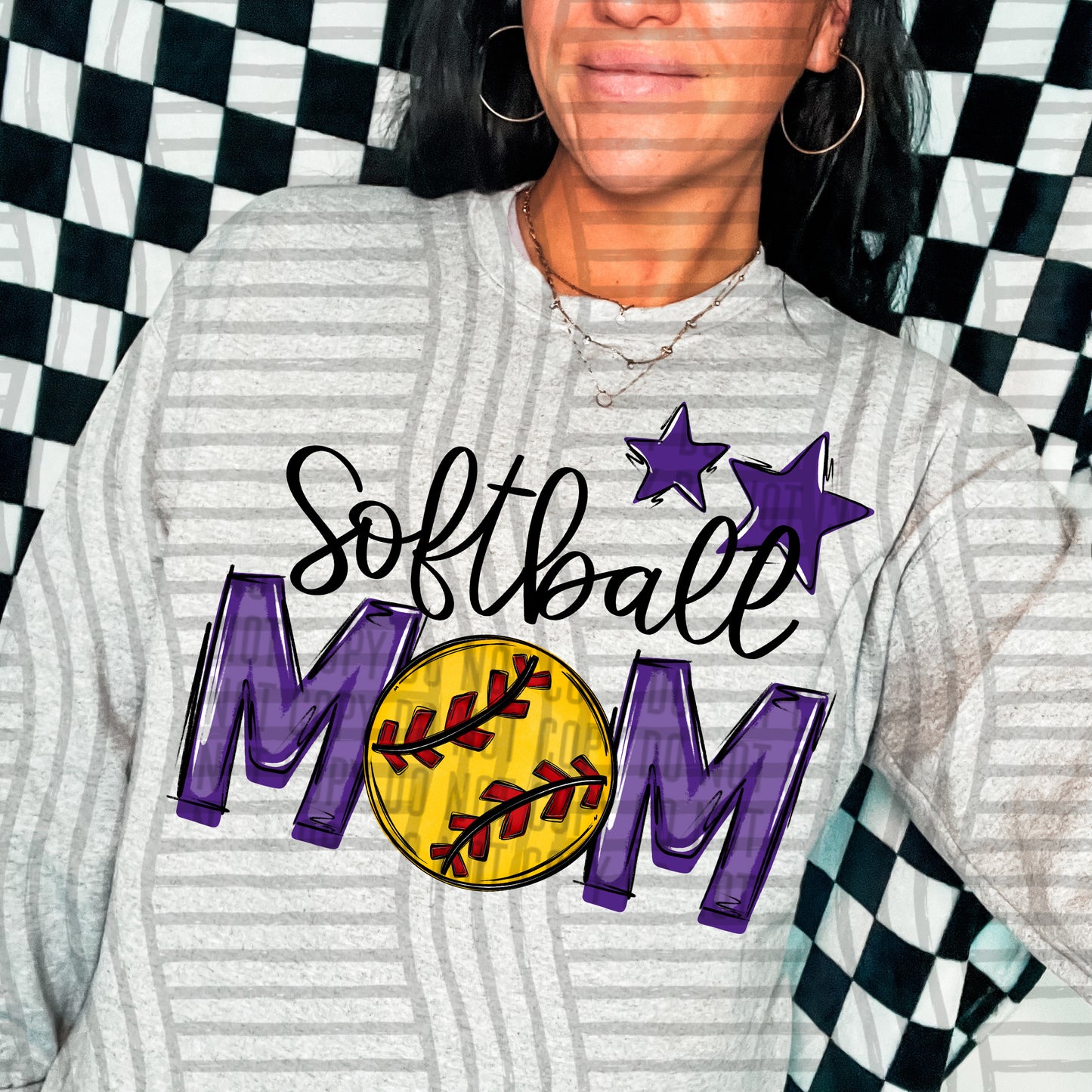 SOFTBALL MOM TEES - 20 COLORS