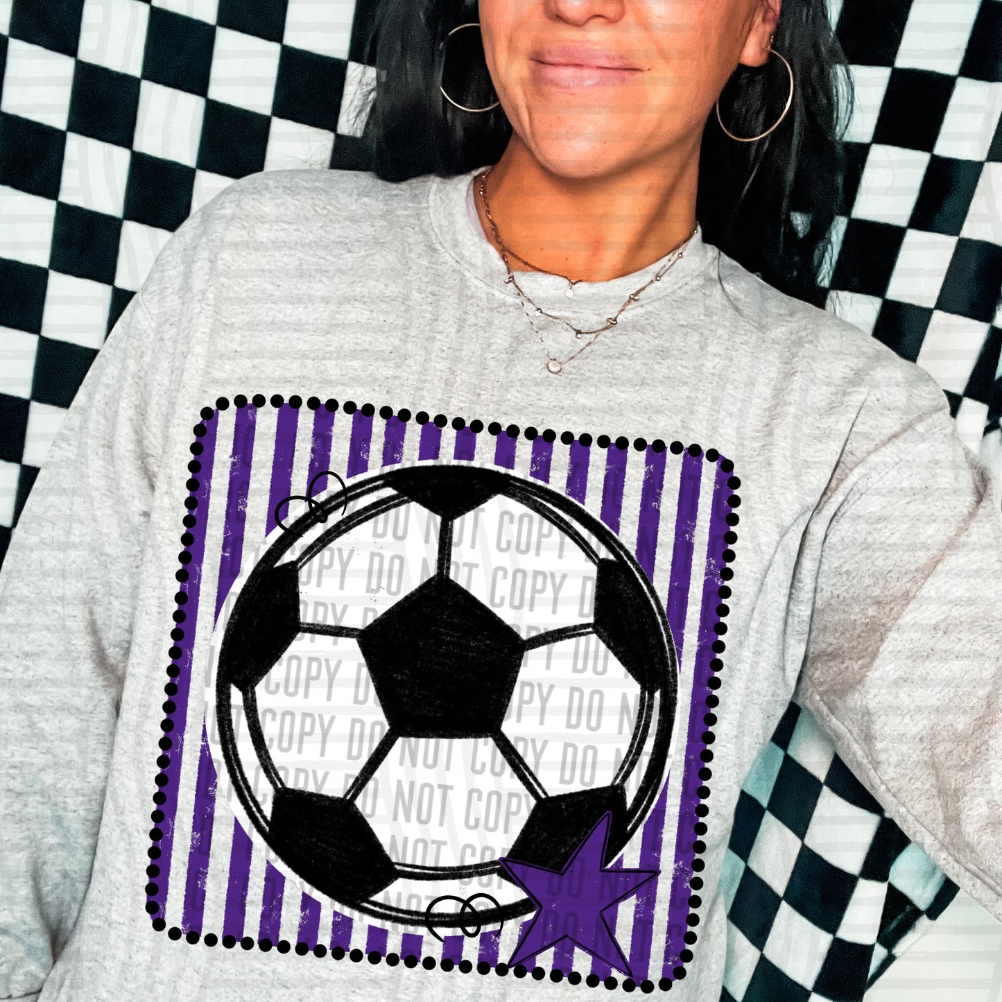 DISTRESSED SOCCER TEE - MULTIPLE COLORS