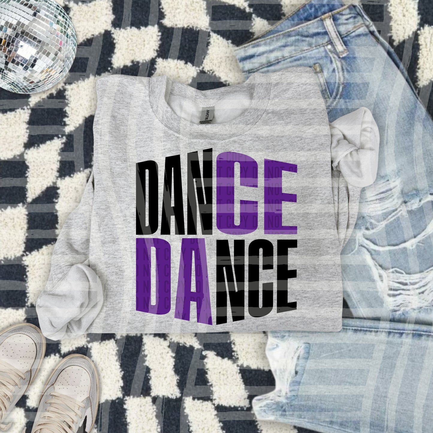 DANCE WORD ART TEE