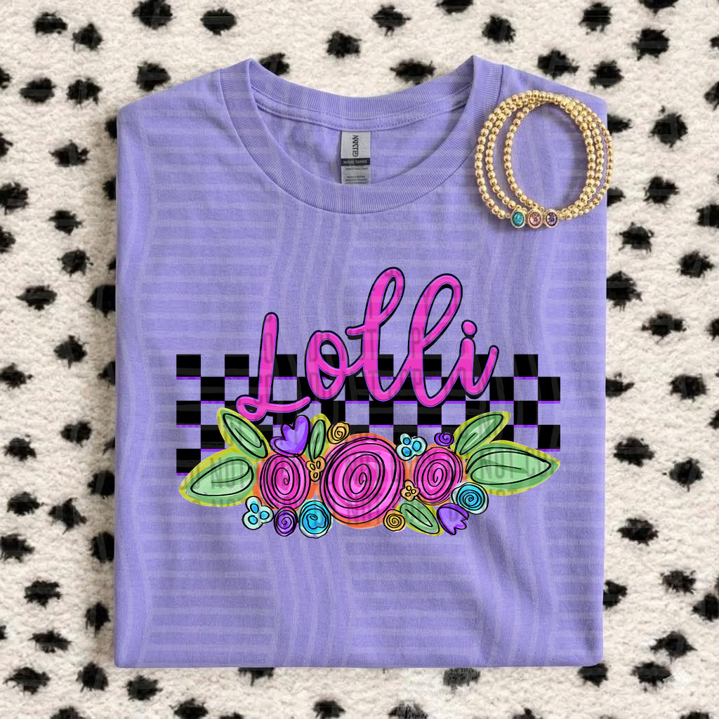 FLORAL NAMES TEE - VARIETY