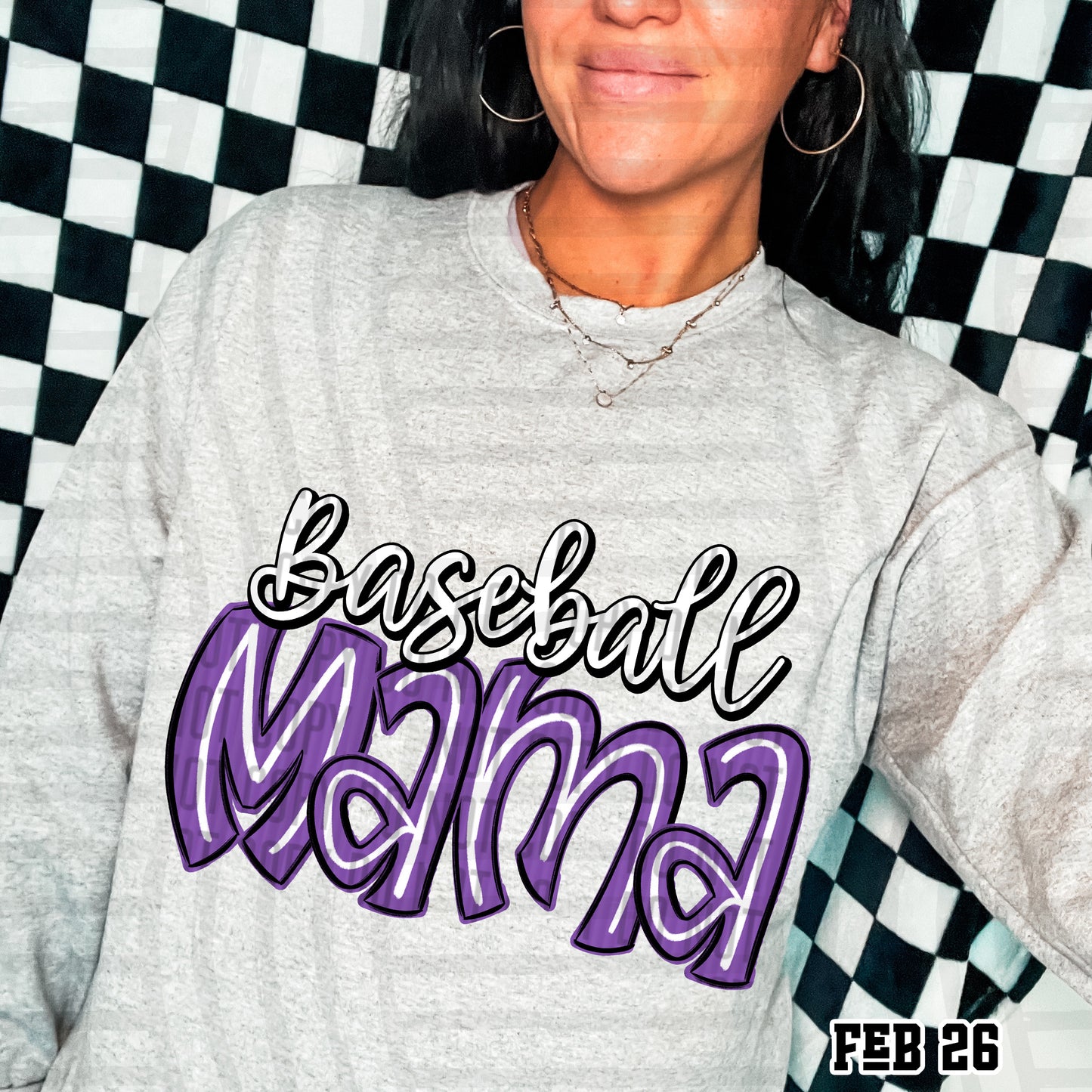 BASEBALL MAMA TEE - VARIETY OF COLORS
