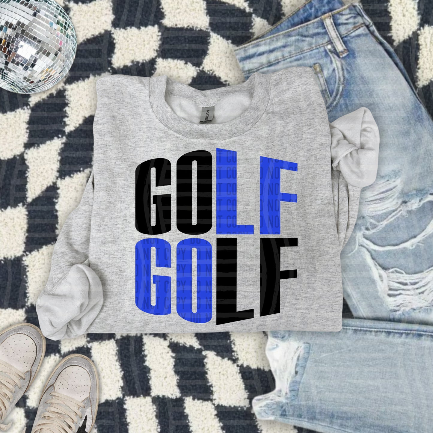 WORD ART GOLF TEE