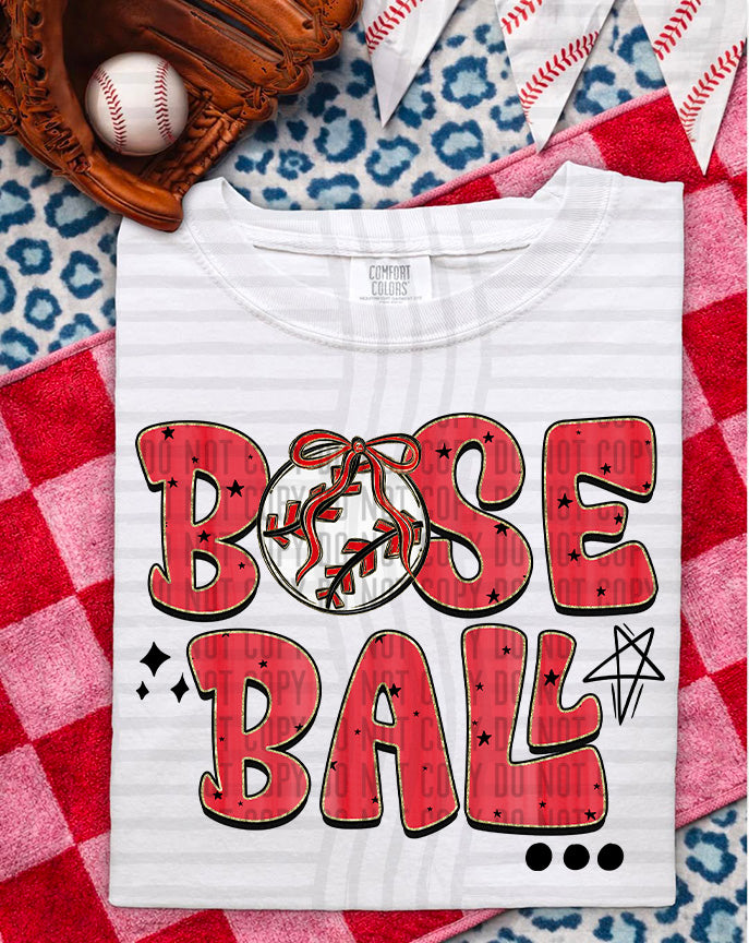 BASEBALL RETRO TEE -VARIETY OF COLORS