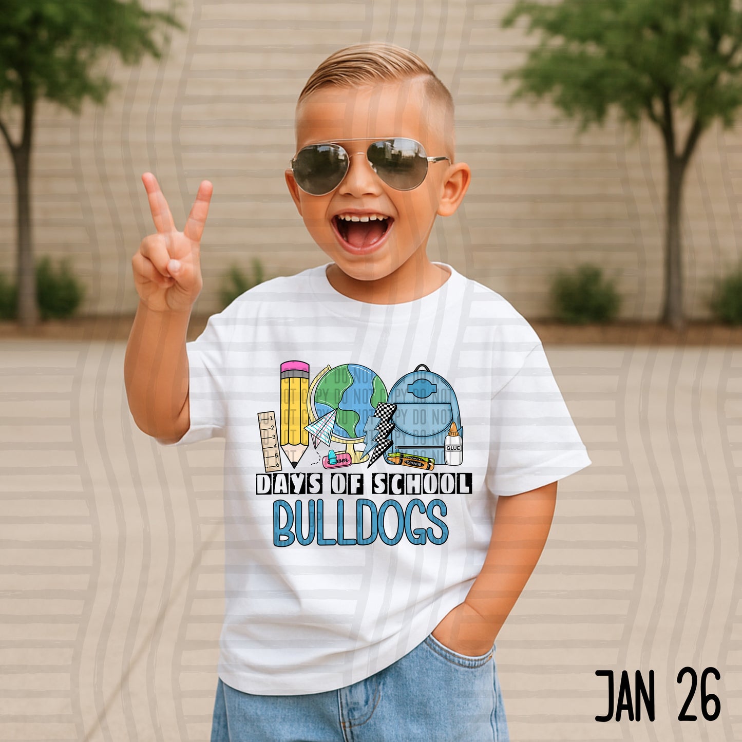 100 DAYS OF SCHOOL BOYISH TEE