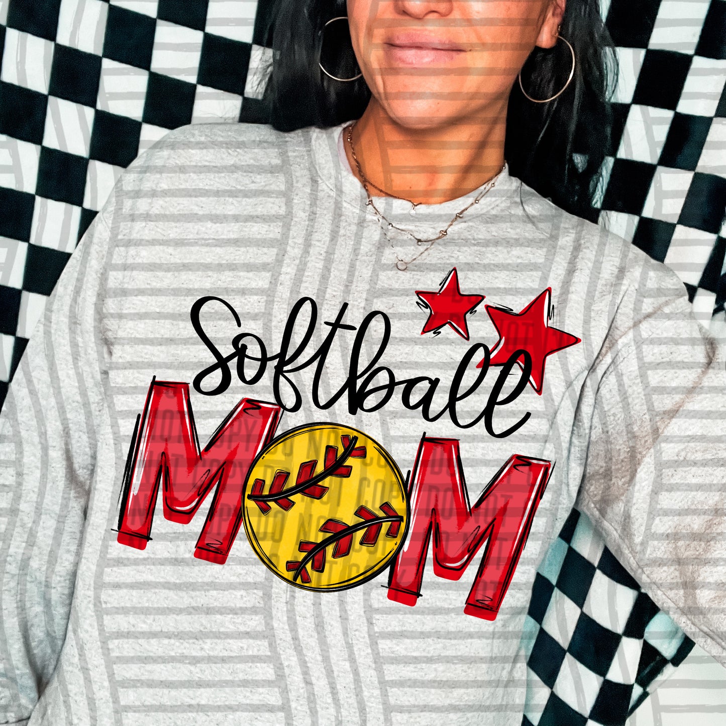 SOFTBALL MOM TEES - 20 COLORS