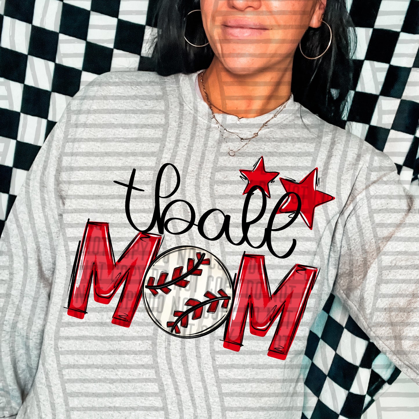 T-BALL MOM TEES - 20 COLORS