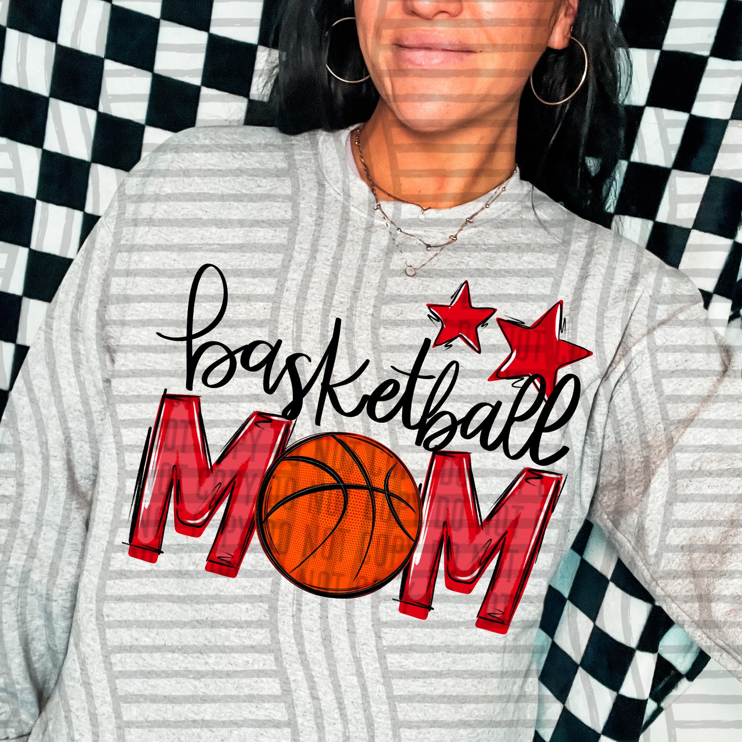 BASKETBALL MOM TEES - 20 COLORS