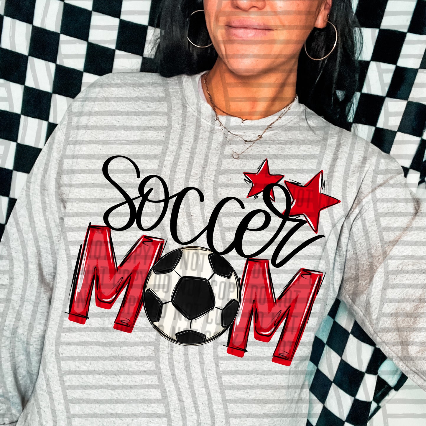 SOCCER MOM TEE - 20 COLORS