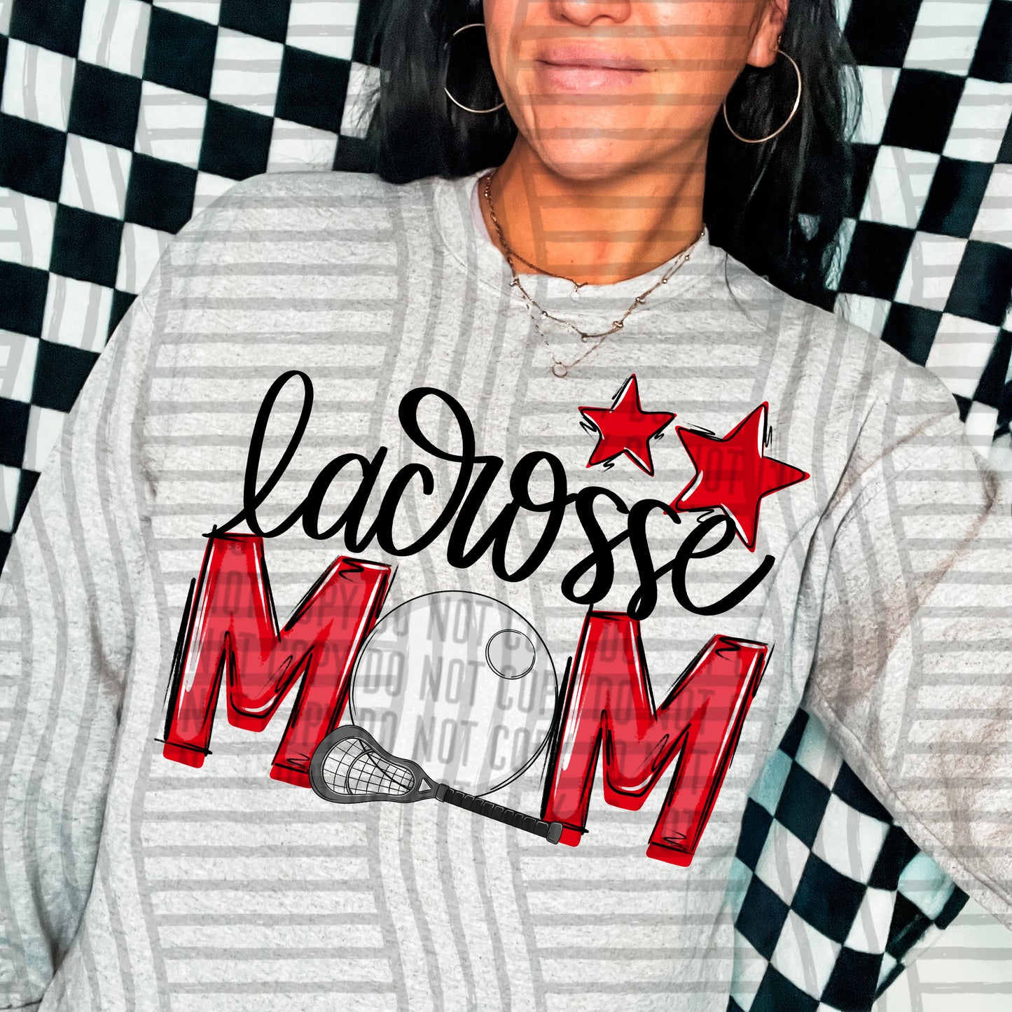 LACROSSE MOM TEES - 20 COLORS