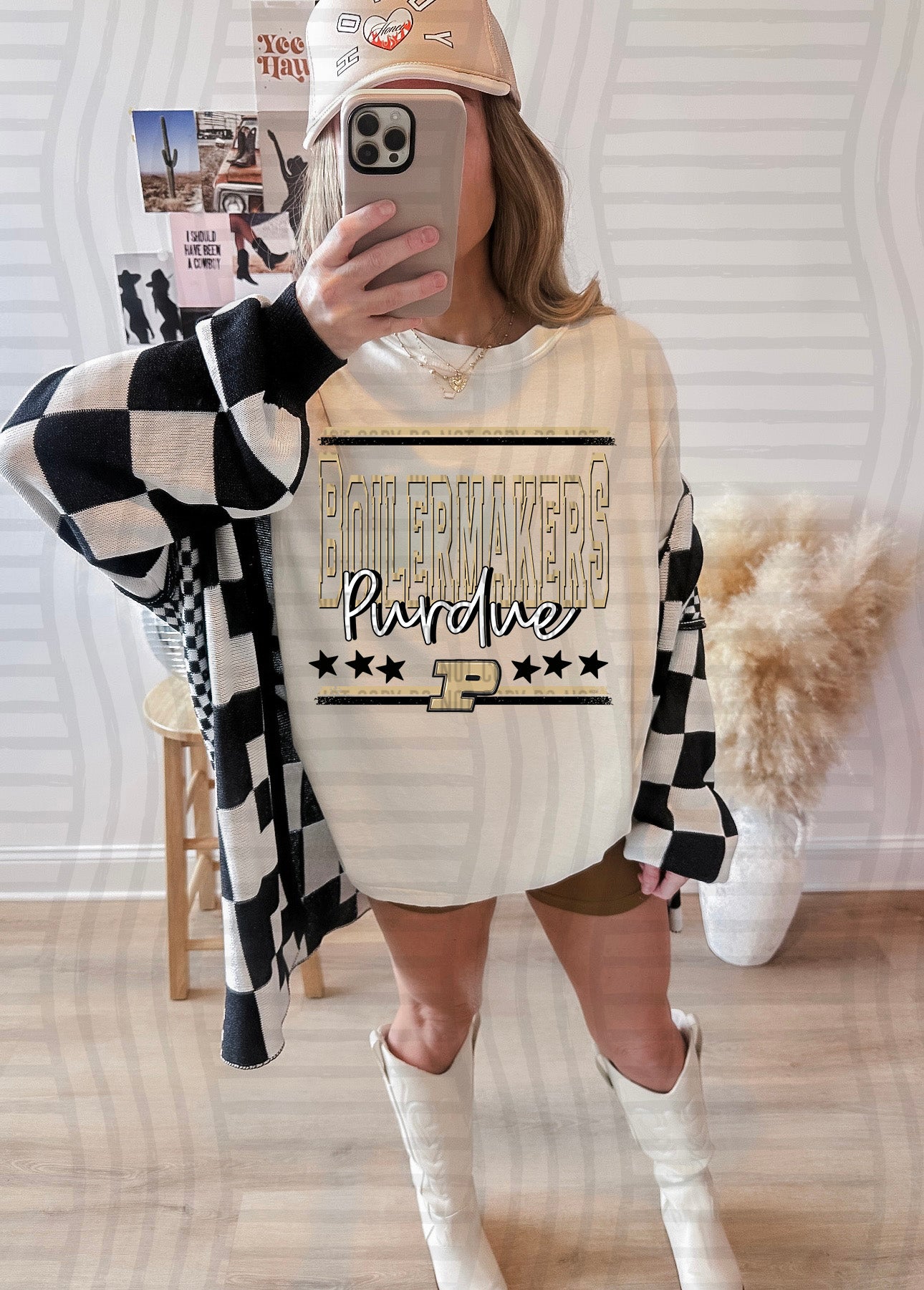 OPEN VARISTY COLLEGE TEE