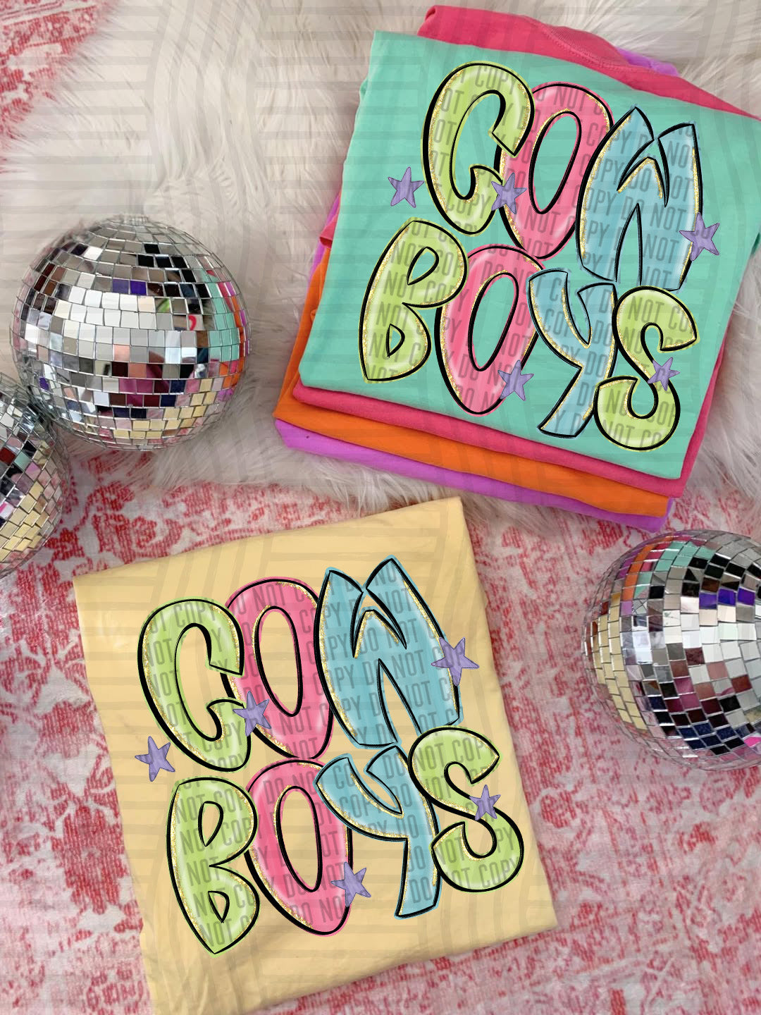 MASOT GLITTERY & PREPPY TEES