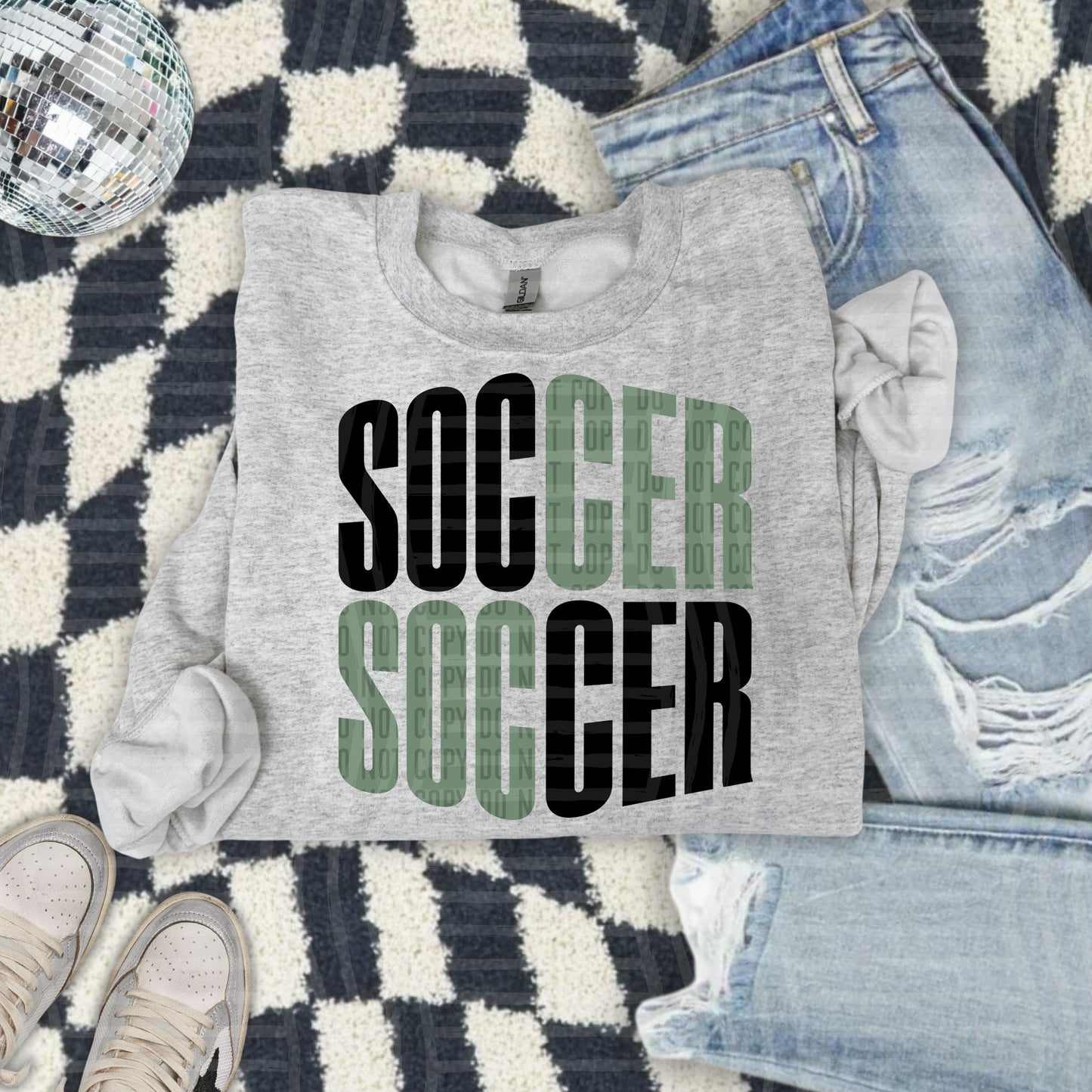 WORD ART SOCCER TEE