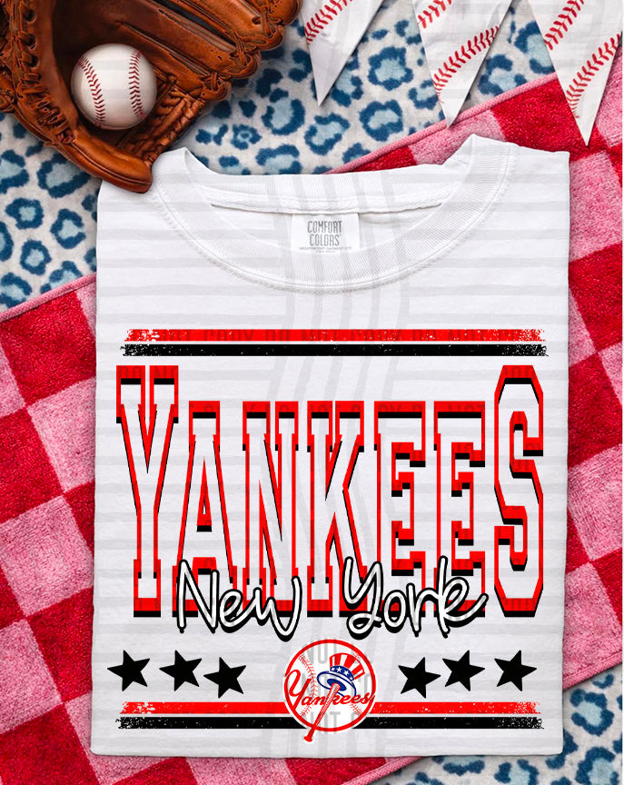 MLB OPEN VARISTY TEE- MARCH