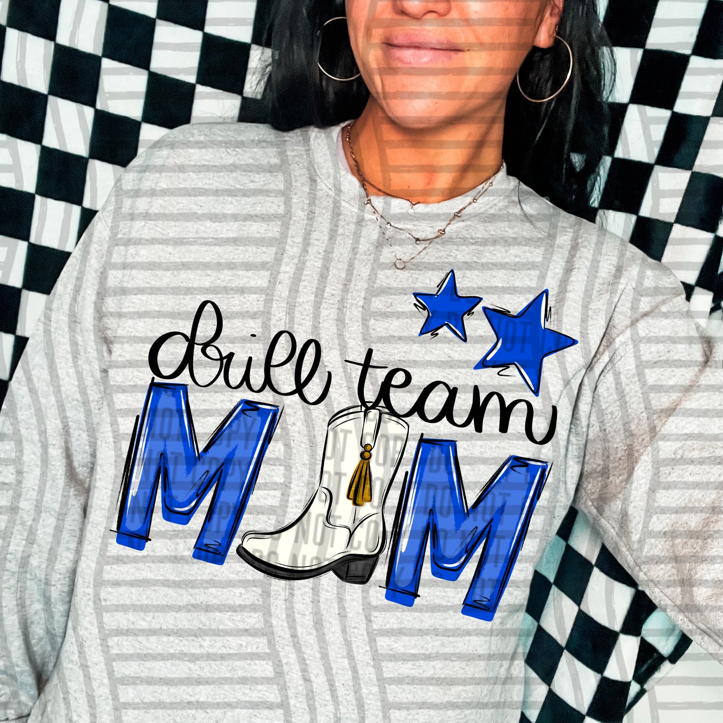 DRILL TEAM MOM TEES - 20 COLORS