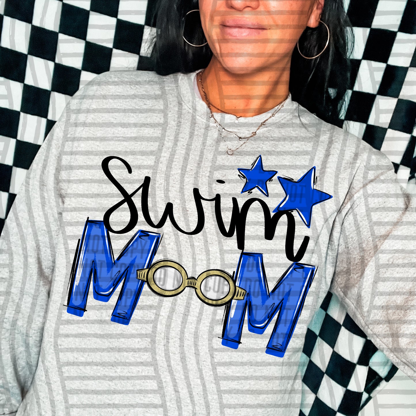 SWIM MOM TEES - 20 COLORS