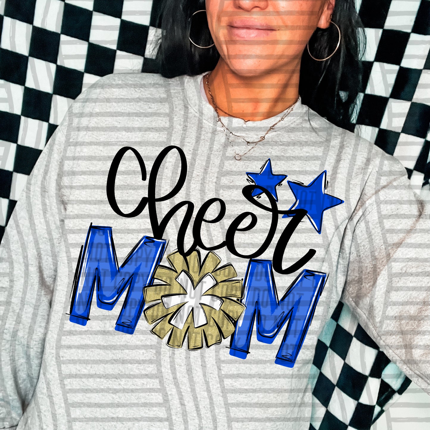 CHEER MOM TEES - 20 COLORS