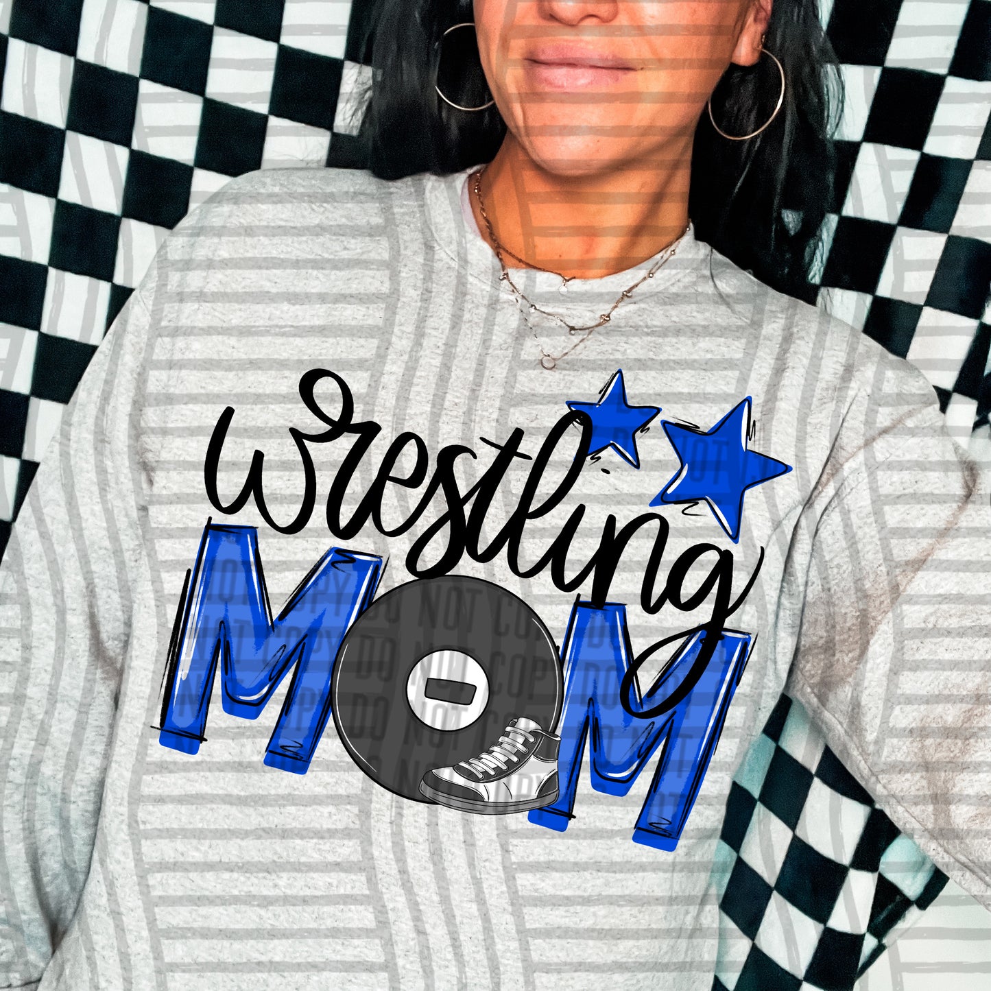 WRESTLING MOM TEES -20 COLORS