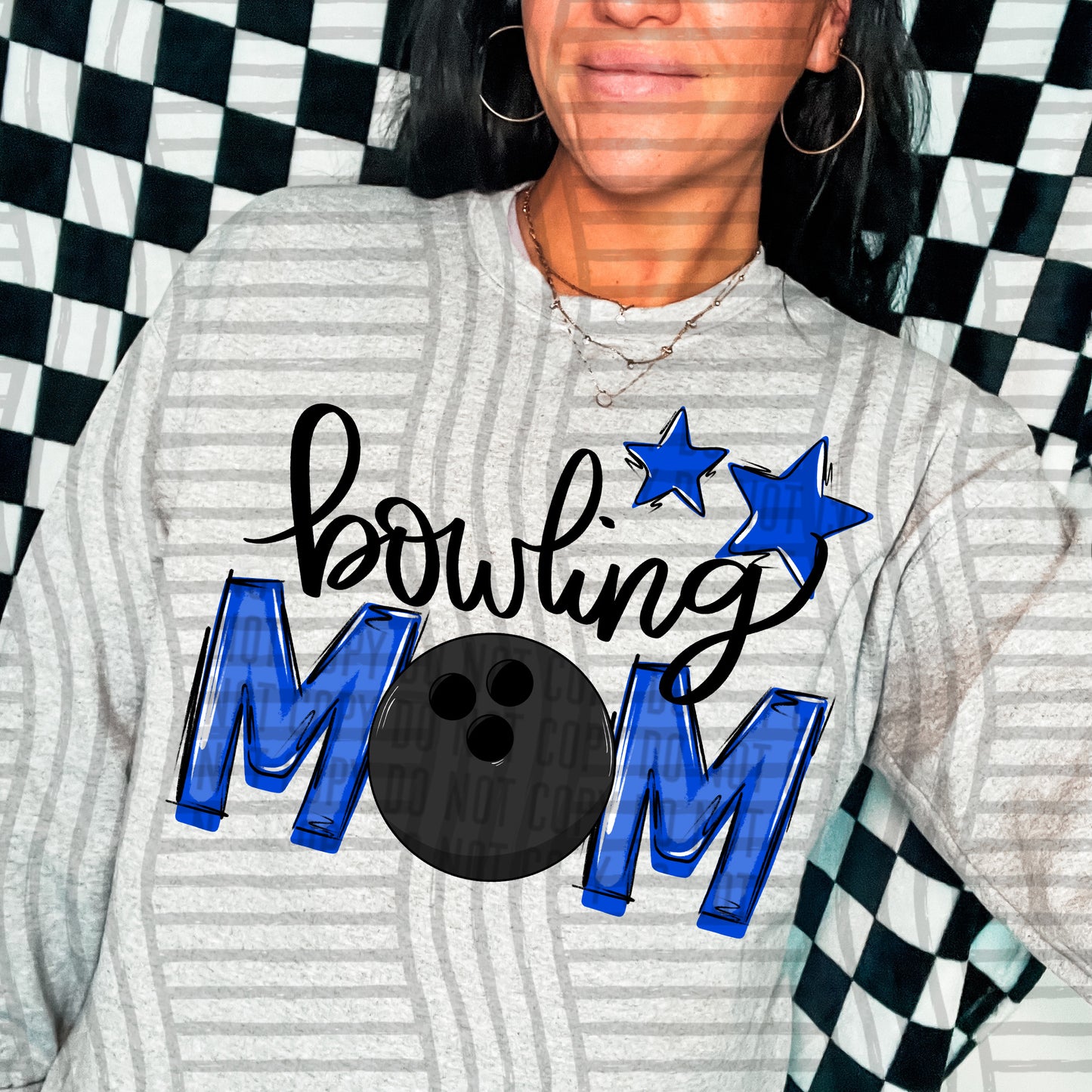 BOWLING MOM TEES - 20 COLORS
