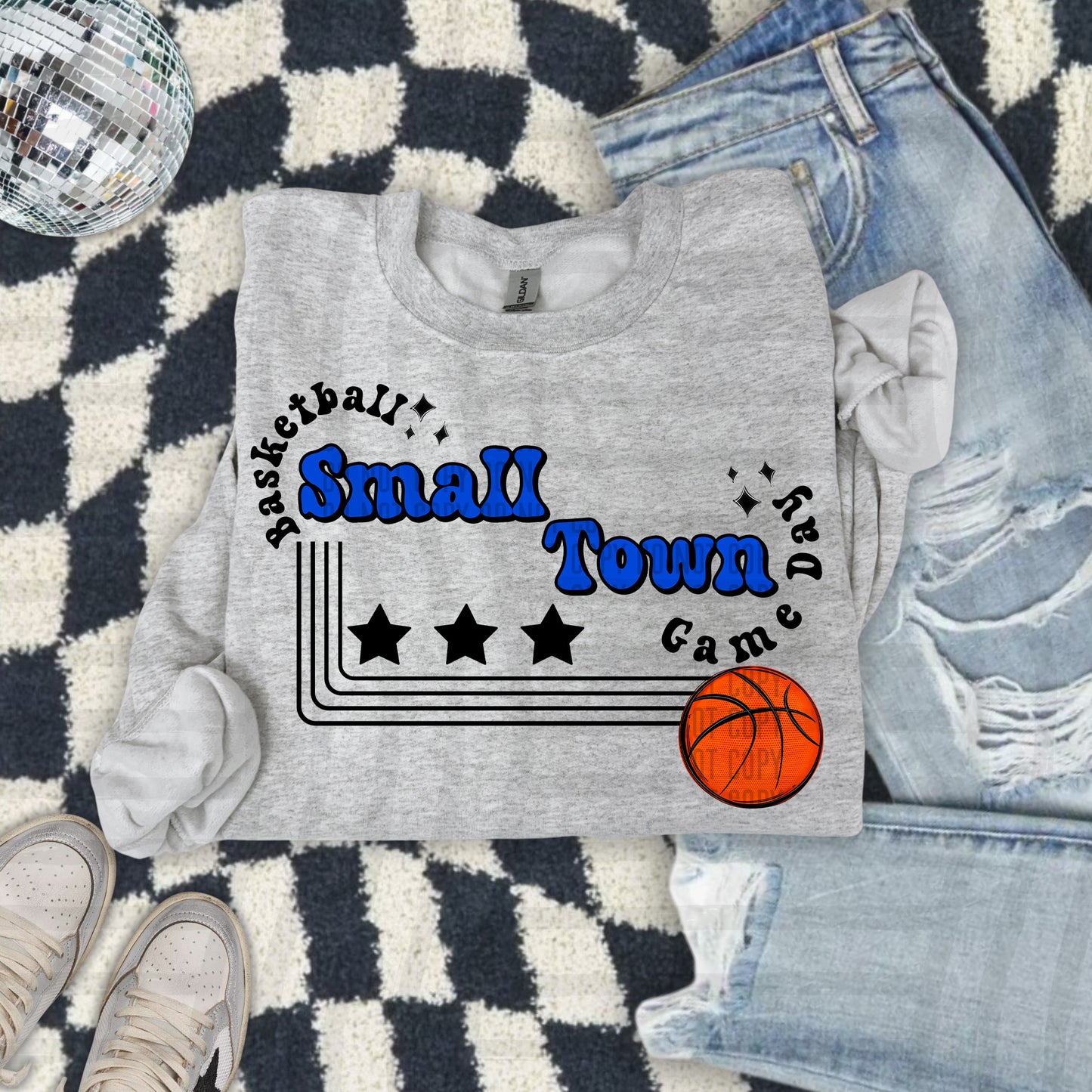 SMALL TOWN BASKETBALL - 21 COLORS