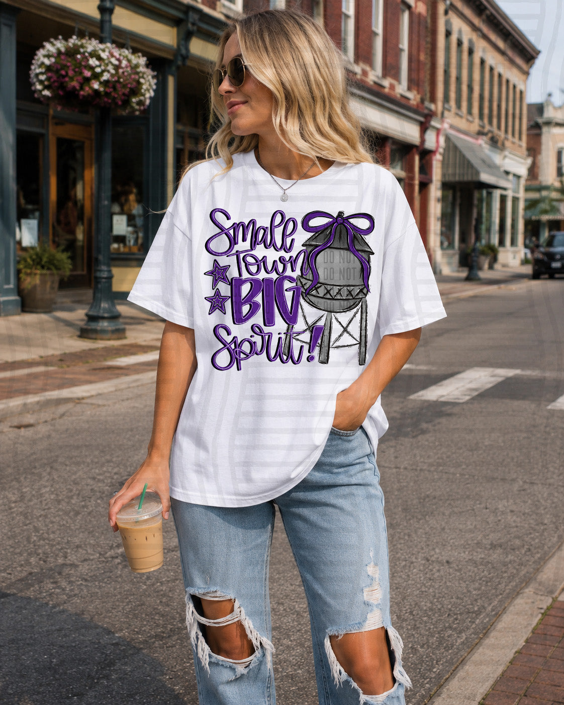 SMALL TOWN WATER TOWER TEES -25 COLORS
