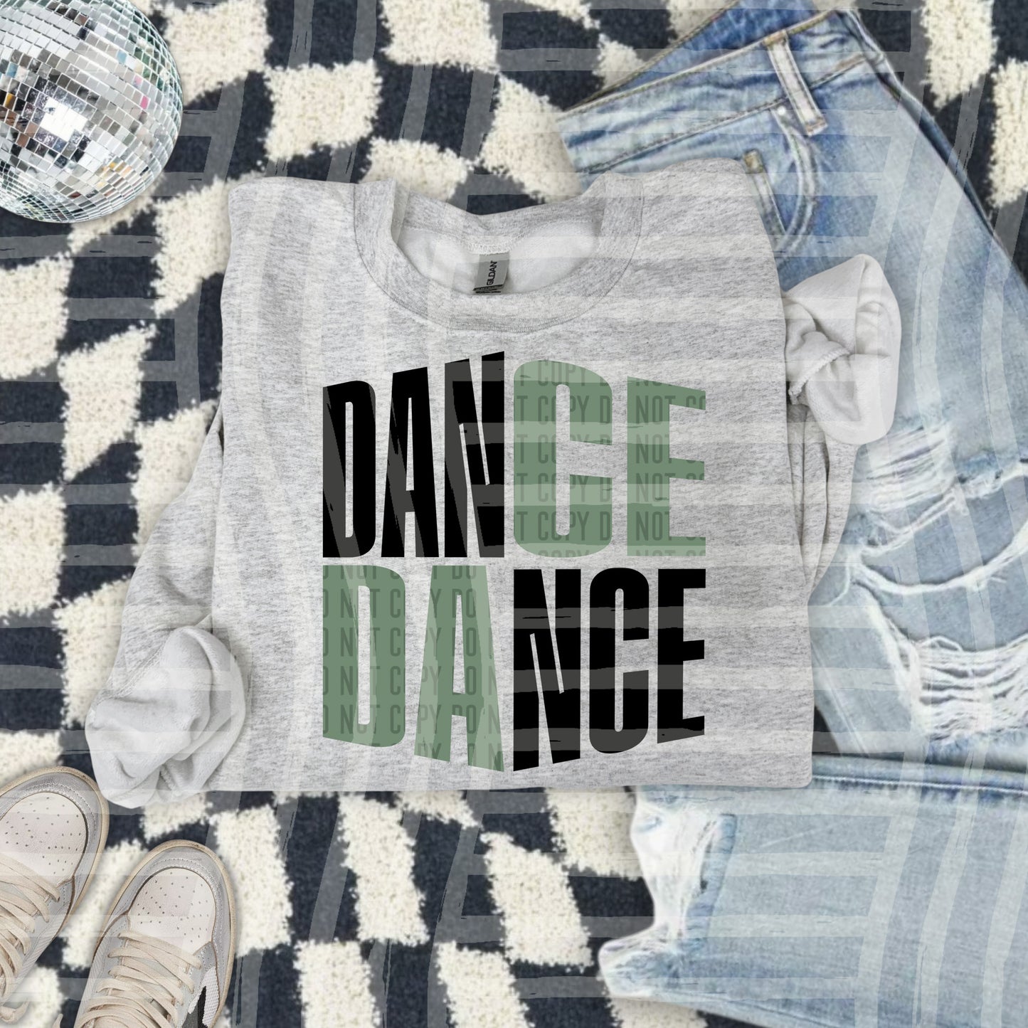 DANCE WORD ART TEE